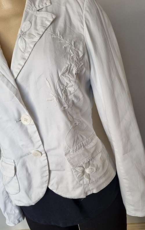 White blazer with exquisite embroidery.... From R30 Shipping