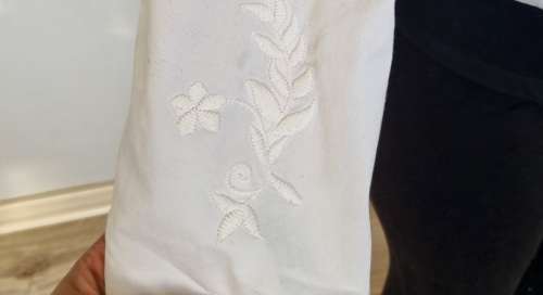 White blazer with exquisite embroidery.... From R30 Shipping