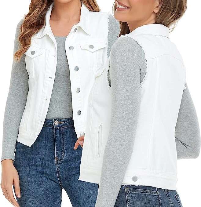 Gorgeous white sleeveless jacket .... From R30 Shipping