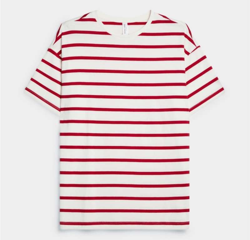 Beautiful Red striped Foschini Tshirt