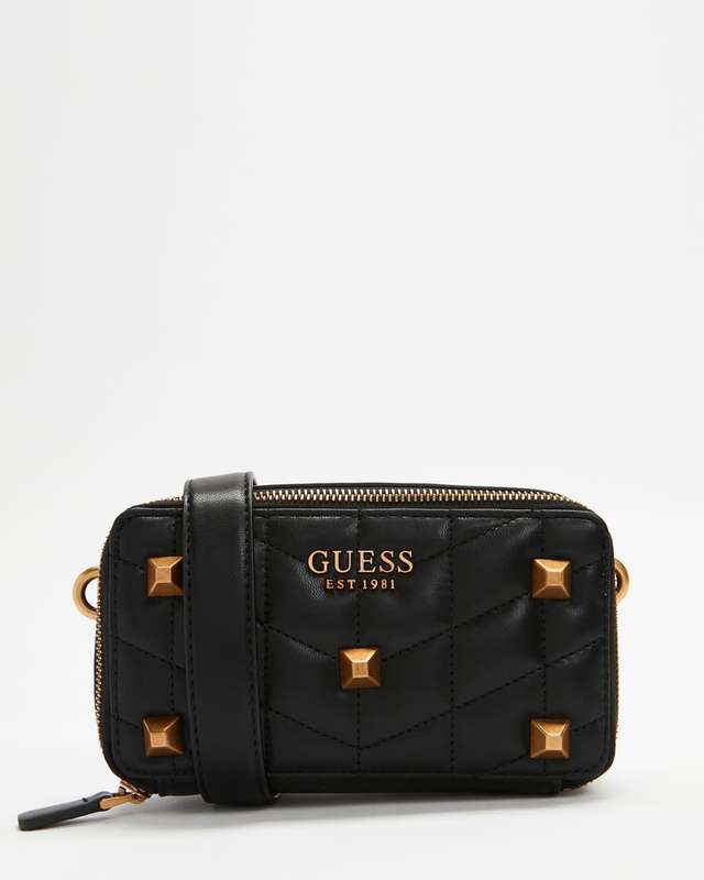 GUESS Brera Studded Mini Crossbody Camera Bag