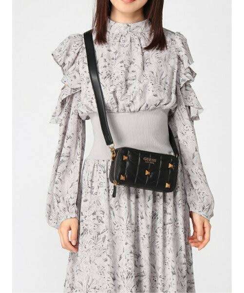 GUESS Brera Studded Mini Crossbody Camera Bag