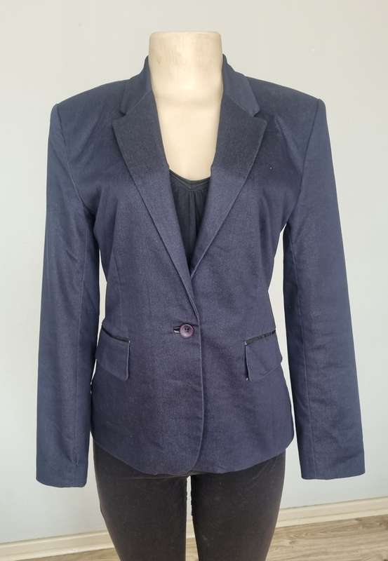 Denim feel blazer