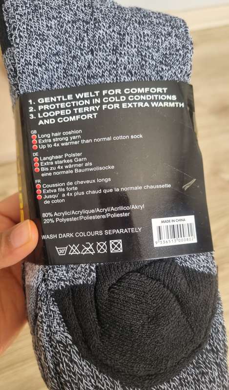 MENS extra warm socks...3 pairs