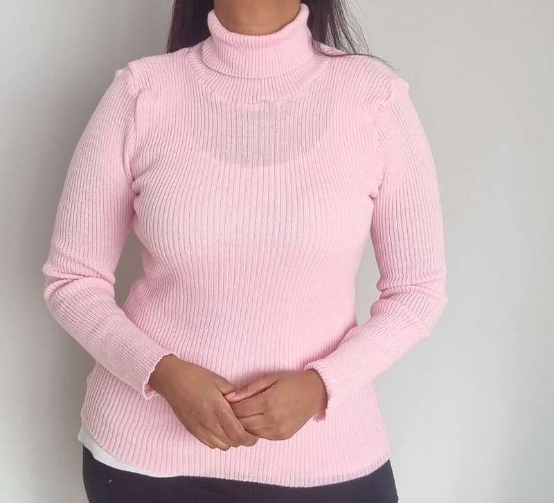 Gorgeous Pink Polo neck