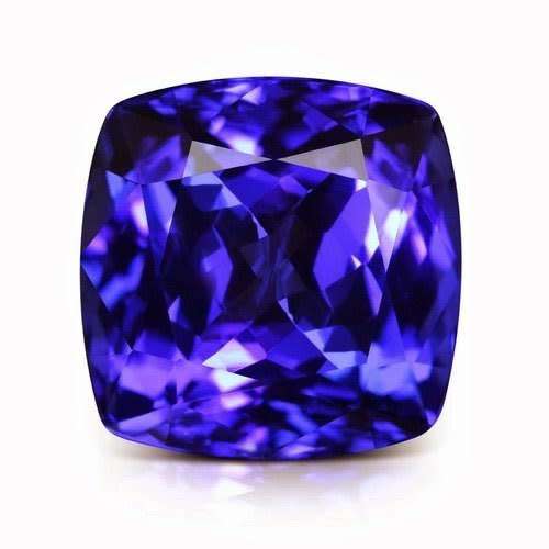 0.31cts - Natural Mined Cushion TANZANITE 4.5mm