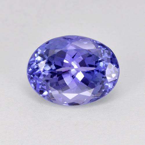 0.685ct - Natural Mined oval TANZANITE 5 x 7mm