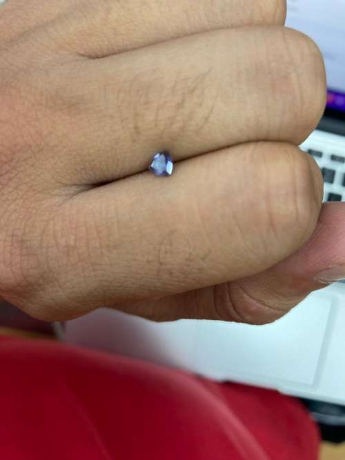 0.3cts - Natural Mined Trillion Cut TANZANITE 4mm