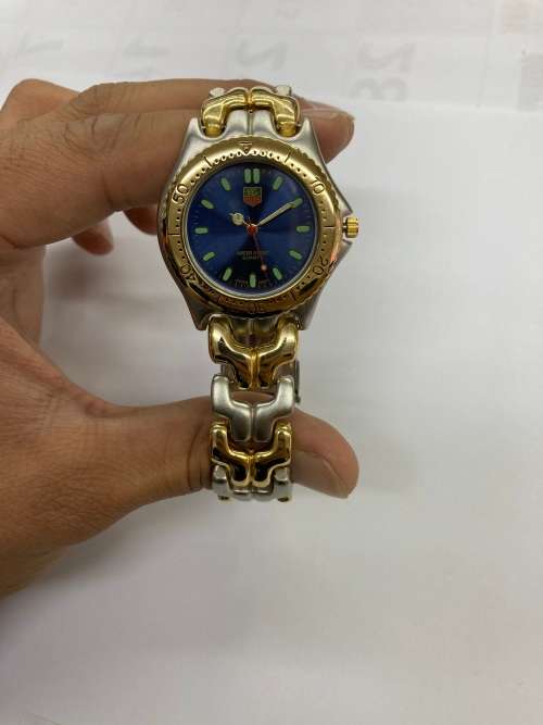 TAG HEUER WATCH FOR MEN. VINTAGE. STAINLESS STEEL. NO BOX