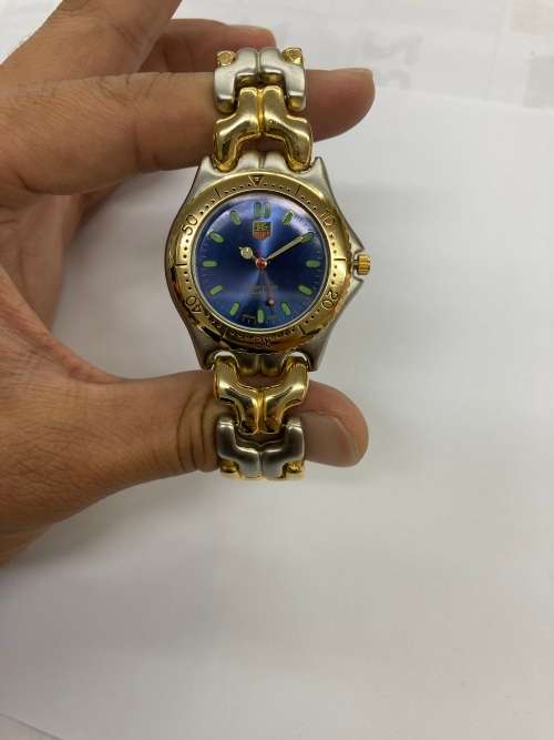 TAG HEUER WATCH FOR MEN. VINTAGE. STAINLESS STEEL. NO BOX
