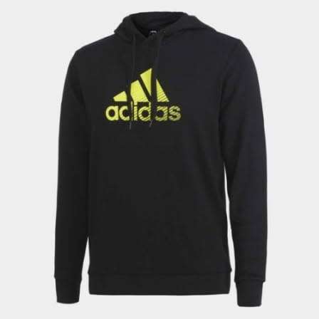 adidas Men`s AT HOODIE SWEATSHIRT Black EX5019 Size Large