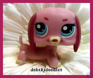 Hasbro *Littlest Pet Shop* STRAWBERRY DASCHUND #1306-new
