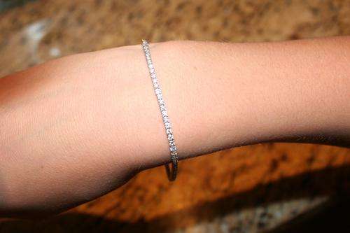 Ladies Diamond Tennis Bracelet