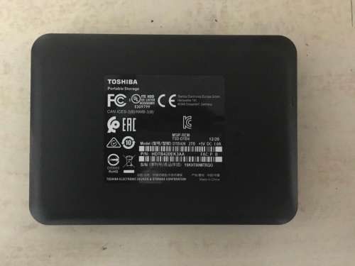 Toshiba 2TB Hard Drive