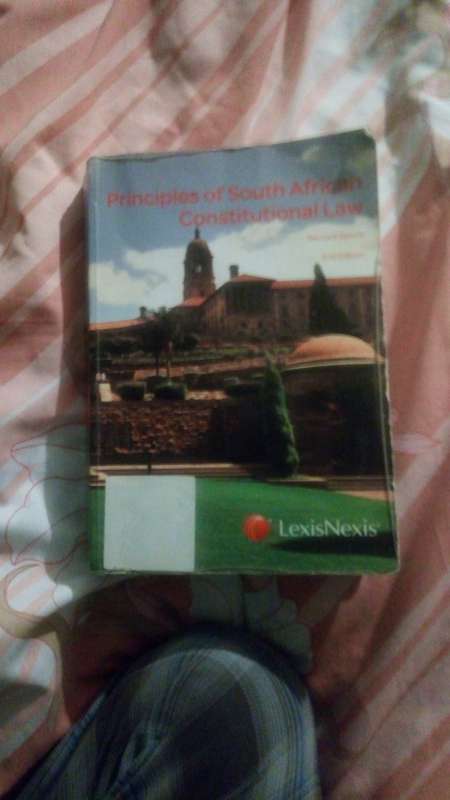 Principles of south African constitional Law