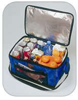 BRAAI -48  CAN COOLER BAG - WITH 2 OUTSIDE POCKETS - VERY BIG