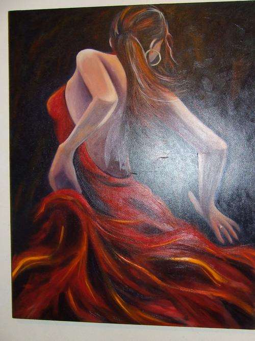 Woman also in Red