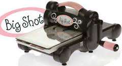 Sizzix big shot machine with dies, etc. still in very good condition