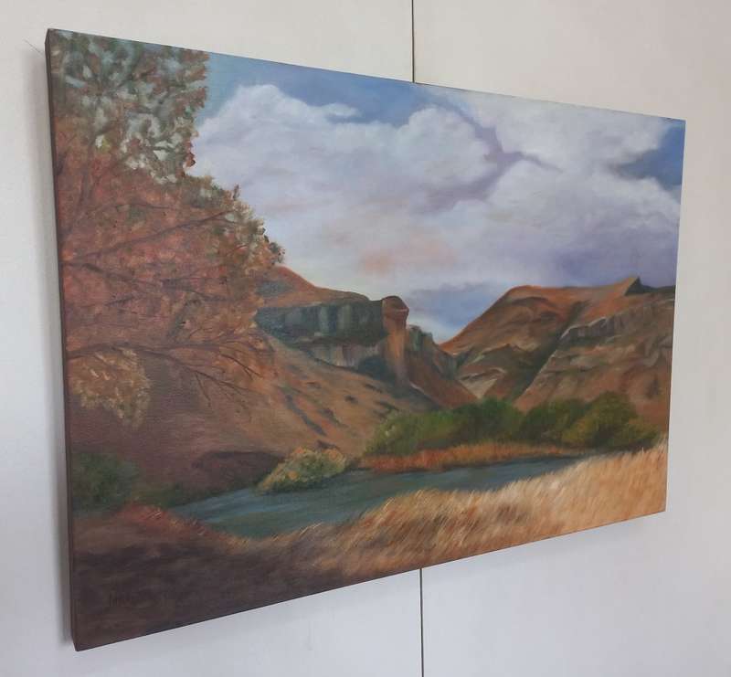 Original Painting of Mountans in the Freestate.