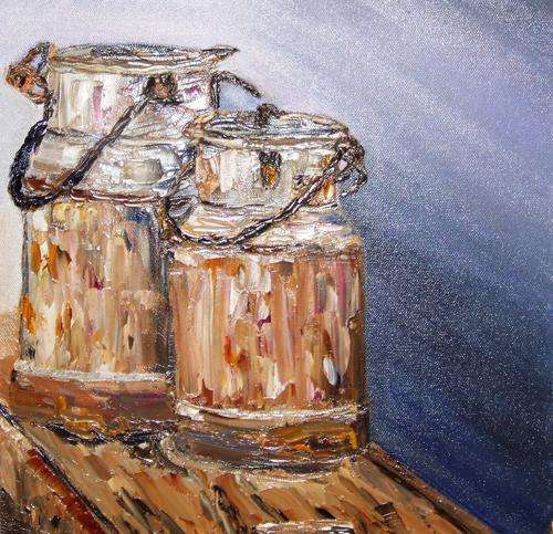 Old Milk Cans