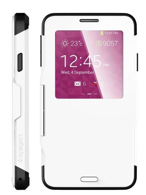Samsung Galaxy S5 Slim Armor S View Cover (Black)