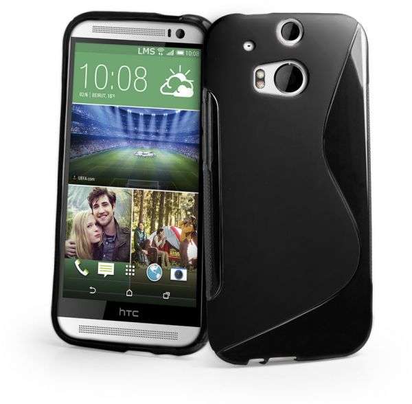 HTC One M8 TPU S Gel Case Cover