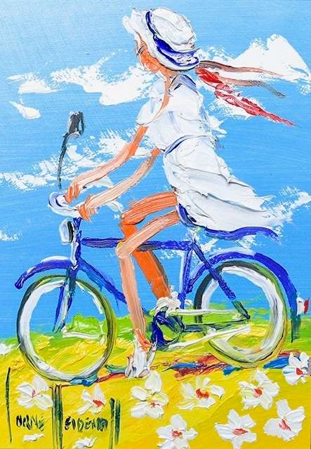 *** CORNE WEIDEMAN oil on board at a crazy R1 start *** 300mm x 210mm