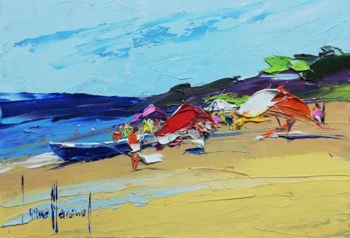 *** CORNE WEIDEMAN oil on board at a crazy R1 start *** 300mm x 210mm