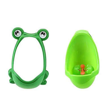 Green wizz boy urinal