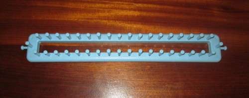 Knitting Loom for knitting scarves etc.with Tool - unused