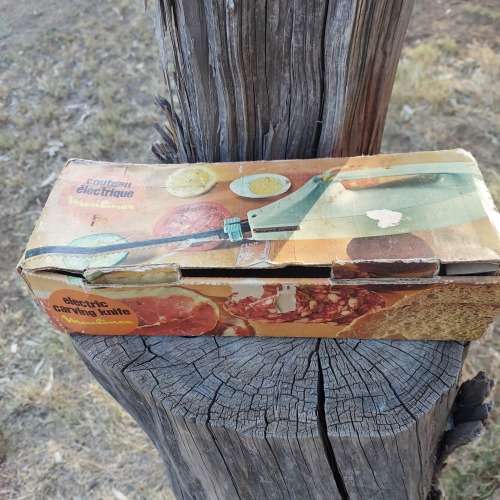 Vintage moulinex Electric carving knife