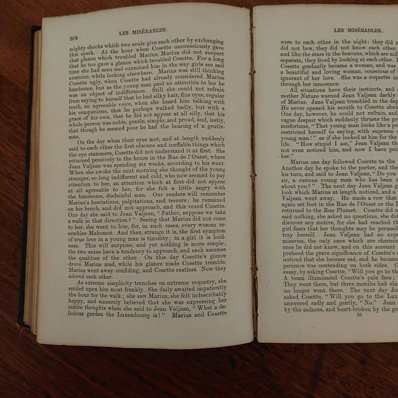 Les miserables 5th edition English translation all in one volume1