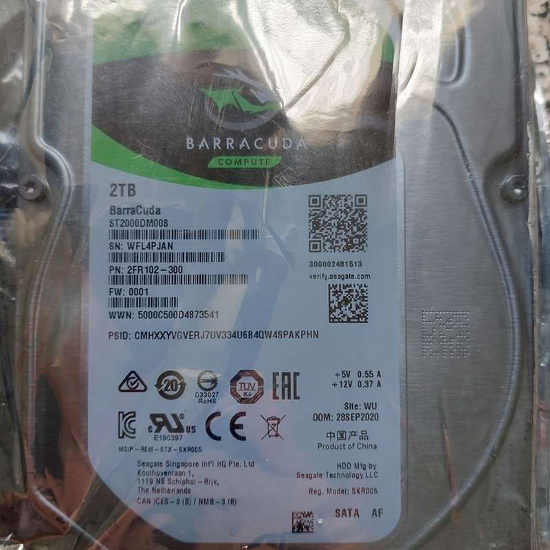 Seagate Barracuda 2TB