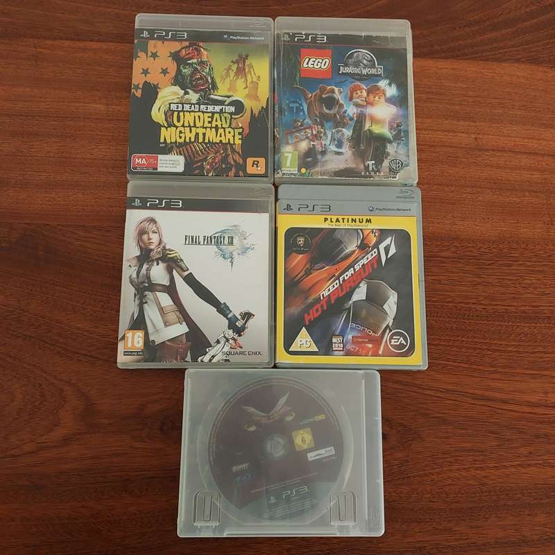 Lot of 5 Playstation 3 games