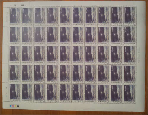 **2005 ZIMBABWE $13 800 FULL SHEET (1B)! STARTING AT A CRAZY PRICE OF R50 FOR THE FULL SHEET***