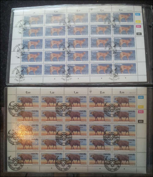 ***REDUCED FROM R25***2 X SWA FULL SHEETS UNMOUNTED USED***