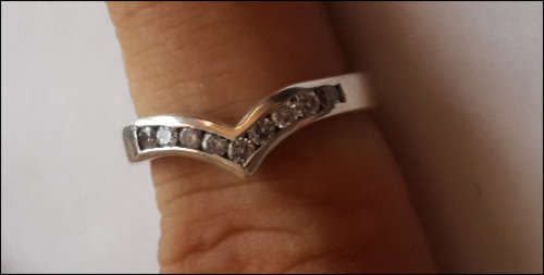 ***NEVER TO BE REPEATED EXCESS STOCK!!! SOLID .925 STERLING SILVER LADIES RING*** 14
