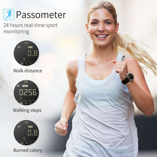 Bluetooth Smart Sport Watch Compatible with IOS and Android Phone