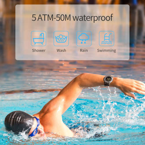 Bluetooth Smart Sport Watch Compatible with IOS and Android Phone