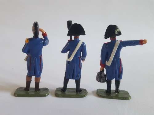 French Gribeauval Cannon & Line Artillerymen Lead Soldiers