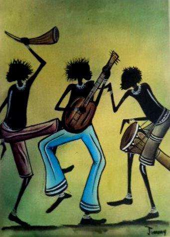Wonderful detailed and imaginative work of artist Jimmy Banda  imported from Malawi