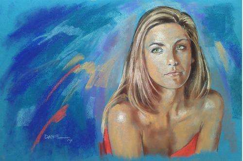 Original pastel drawing by artist Danie Cronje   Crazy low start!!!!!!!!