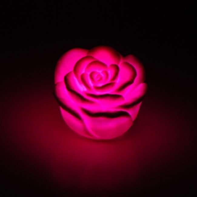 LED ROSE LIGHT - 7 COLOR CHANGING - 2 pack