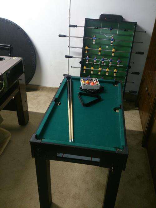 foosball/pool table