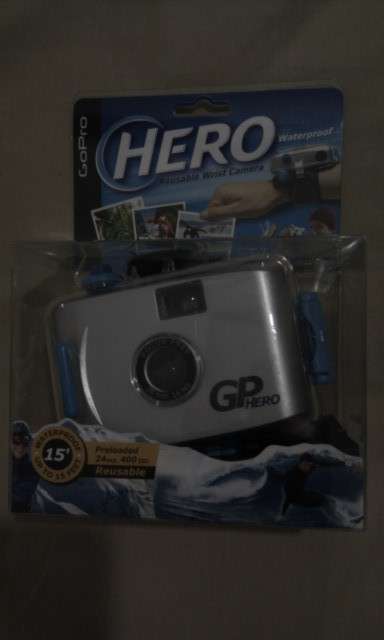 GoPro Hero 35mm underwater reuasable film camera wrist mounted