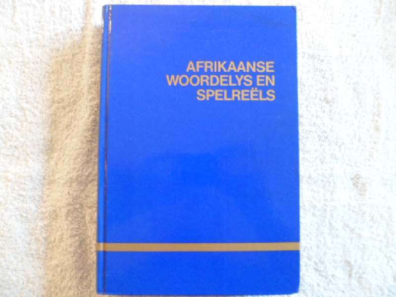 Afrikaanse Woordelys en Spelreels