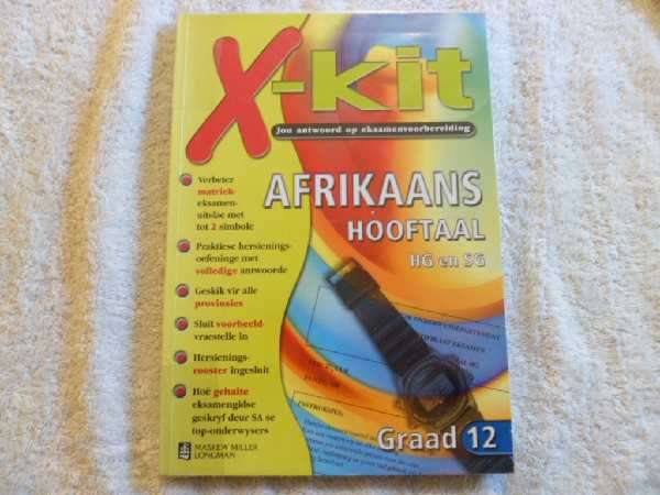 X-Kit Afrikaans Hooftaal HG en SG Graad 12