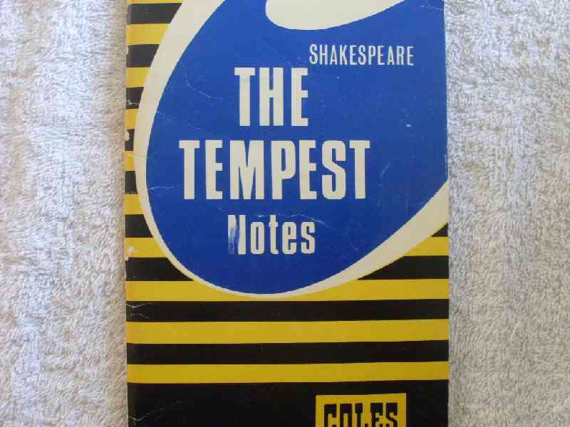 Shakespeare: The Tempest Notes by J. Lawrence
