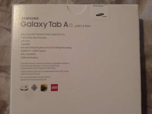 Samsung Galaxy TAB A 9.7" 16GB Wi-Fi Tablet with S-Pen - Black