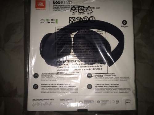 JBL E65BTNC Wireless over-ear noise-cancelling headphones